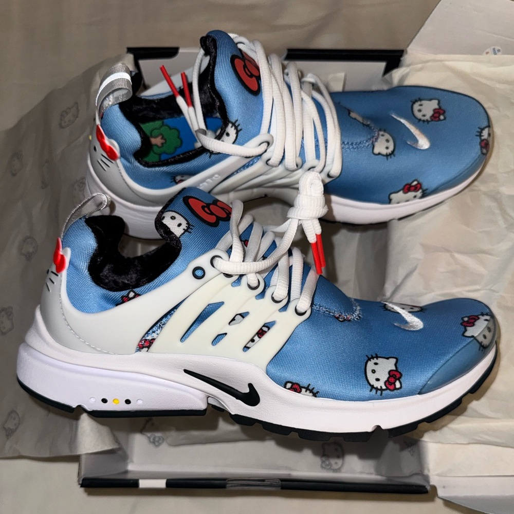New Hello Kitty x Nike Air Presto Blue Sneakers